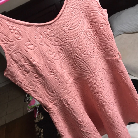 A- line dress coral - Picture 3 of 3